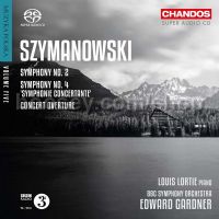 Symphonies nos. 2 & 4 (Chandos SACD Super Audio CD)